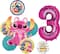 Lilo & Stitch Angel Birthday Foil Balloon Bouquet